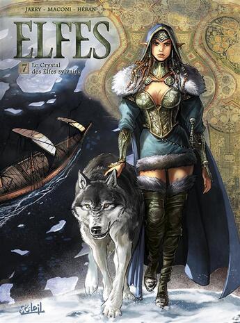 Couverture du livre « Elfes Tome 7 : le crystal des elfes sylvains » de Nicolas Jarry et Olivier Heban et Gianluca Maconi aux éditions Soleil