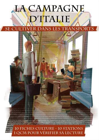 Couverture du livre « La Campagne d'Italie - Se cultiver dans les transports » de Oliver Davies aux éditions Epagine