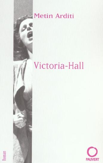 Couverture du livre « Victoria-Hall » de Metin Arditi aux éditions Pauvert