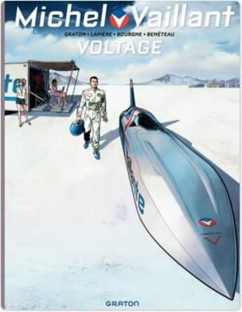 Couverture du livre « Michel Vaillant - saison 2 t.2 : voltage » de Marc Bourgne et Denis Lapiere et Philippe Graton et Benjamin Beneteau aux éditions Dupuis