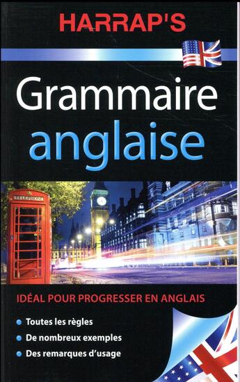 Couverture du livre « Harrap's grammaire anglaise » de  aux éditions Harrap's