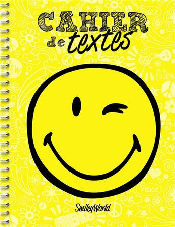 Couverture du livre « Smiley - Cahier De Textes 2017-2018 » de Smileyworld aux éditions Les Livres Du Dragon D'or