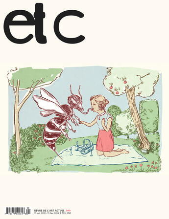 Couverture du livre « ETC no 100, octobre-février 2013-2014 » de Isabelle Lelarge aux éditions Revue D'art Contemporain Etc