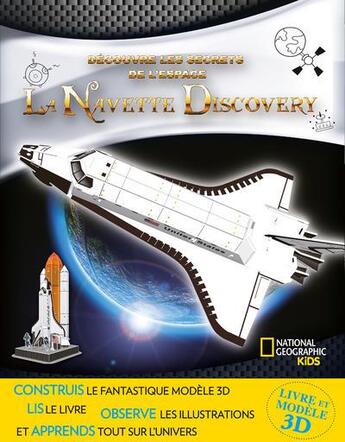 Couverture du livre « La navette Discovery » de  aux éditions National Geographic Kids