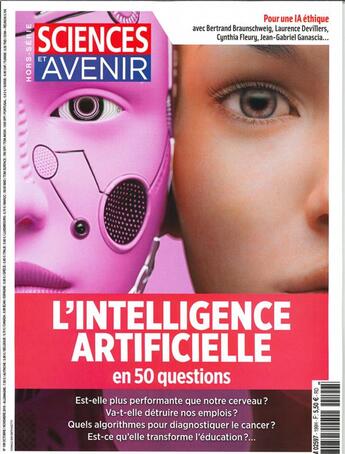 Couverture du livre « Sciences et avenir hs n 199 l'intelligence artificielle - octobre/nov. 2019 » de  aux éditions Hs Sciences & Avenir