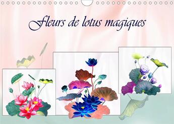 Couverture du livre « Fleurs de lotus magiques (édition 2020) » de Dusanka Djeric aux éditions Calvendo