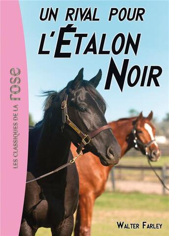 Couverture du livre « L'étalon noir Tome 14 : un rival pour l'étalon noir » de Walter Farley et Steven Farley aux éditions Hachette Jeunesse