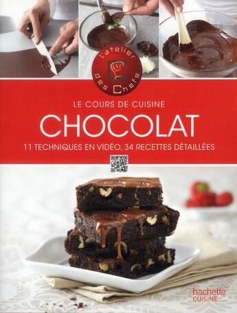 Couverture du livre « Chocolat ; le cours de cuisine » de  aux éditions Hachette Pratique