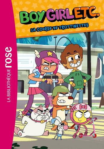 Couverture du livre « Boy, girl, etc. Tome 7 : la course de trottinettes » de Nicolas Jaillet et Collectif Petit Fute aux éditions Hachette Jeunesse