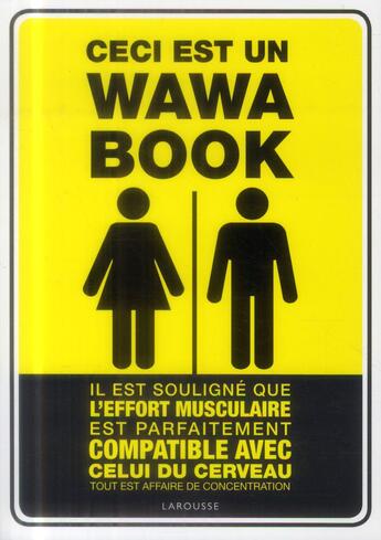 Couverture du livre « Ceci est un wawa book » de  aux éditions Larousse