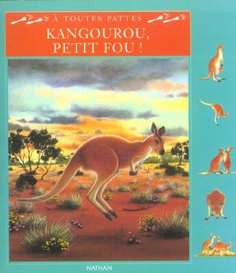 Couverture du livre « Kangourou petit fou » de Chottin/Fichaux aux éditions Nathan
