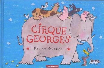 Couverture du livre « Cirque georges » de Goldberg Barry aux éditions Casterman