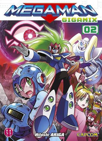 Couverture du livre « Megaman Gigamix Tome 2 » de Hitoshi Ariga aux éditions Nobi Nobi