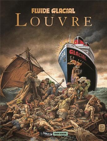 Couverture du livre « Fluide Glacial au Louvre » de  aux éditions Fluide Glacial