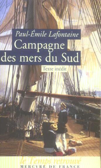 Couverture du livre « Campagne des mers du sud faite par le 