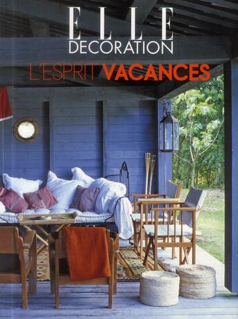 Couverture du livre « Elle décoration ; l'esprit vacances » de  aux éditions Glenat