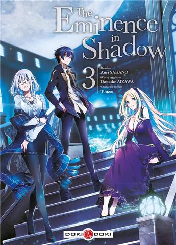 Couverture du livre « The eminence in shadow Tome 3 » de Tozai et Daisuke Aizawa et Anri Sakano aux éditions Bamboo