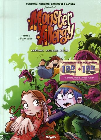 Couverture du livre « Monster allergy ; t.3 et t.4 » de Vetro-D+Centomo-K aux éditions Soleil