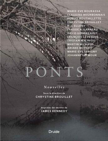 Couverture du livre « Ponts » de Chrystine Brouillet aux éditions Druide