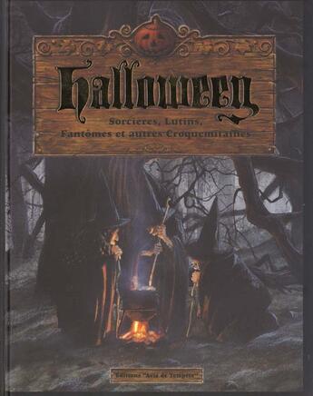 Couverture du livre « Halloween ; sorcières, lutins, fantômes et autres croquemitaines » de Monge/Morant aux éditions Au Bord Des Continents