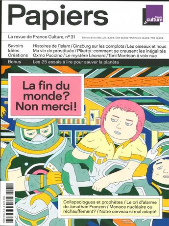 Couverture du livre « Papiers t.31 ; serons-nous un jour tous écolos ? » de Papiers aux éditions Exils