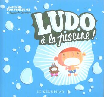 Couverture du livre « Ludo A La Piscine » de Benjamin Samson aux éditions Le Nenuphar