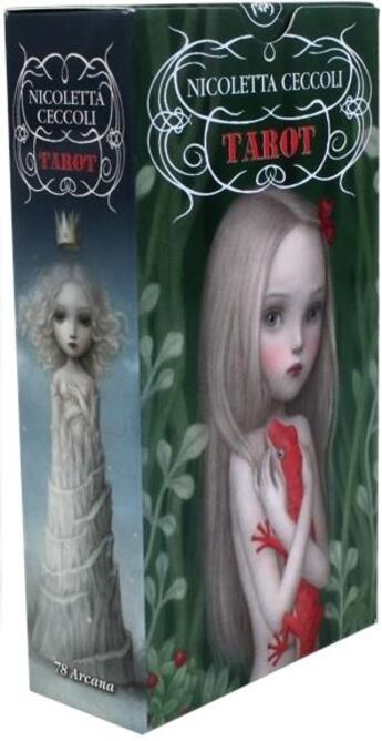 Couverture du livre « Tarot de Nicoletta Ceccoli » de Ceccoli Nicoletta aux éditions Scarabeo-jeux