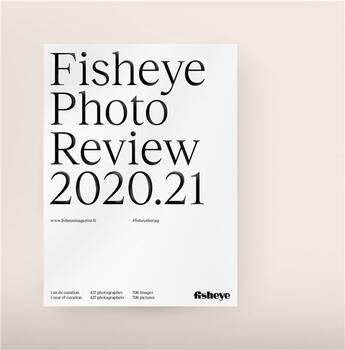 Couverture du livre « Fisheye photo review 2020.21 » de  aux éditions Fisheye Livre