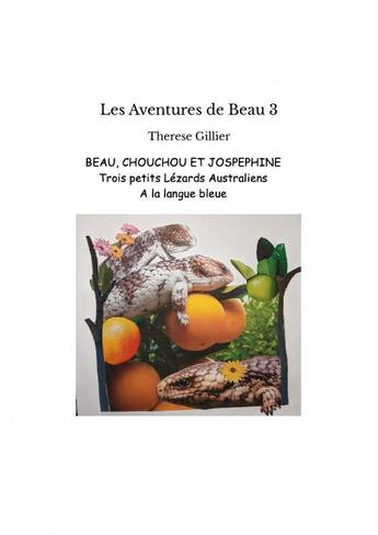 Couverture du livre « Les Aventures de Beau 3 » de Gillier Therese aux éditions Thebookedition.com