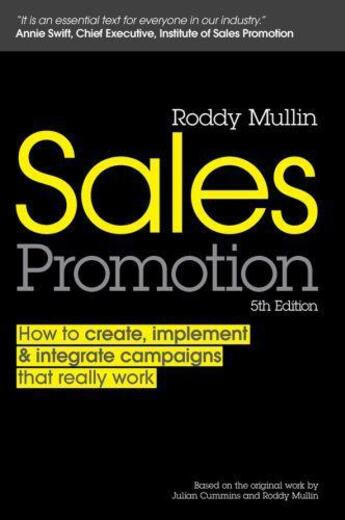 Couverture du livre « Sales Promotion » de Mullin Roddy aux éditions Kogan Page Digital