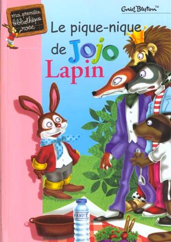 Couverture du livre « Le pique-nique de Jojo lapin » de Enid Blyton aux éditions Hachette Jeunesse