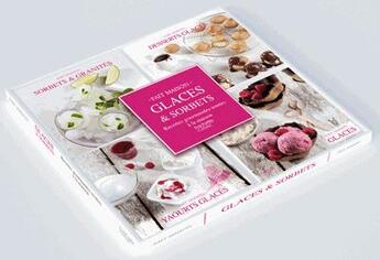 Couverture du livre « Glaces et sorbets » de Eva Harle aux éditions Hachette Pratique