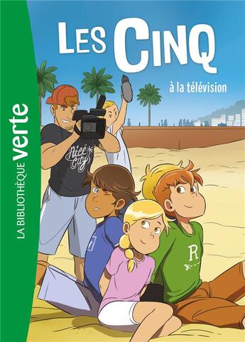 Couverture du livre « Le Club des Cinq Tome 25 : les Cinq à la télévision » de Claude Voilier aux éditions Hachette Jeunesse