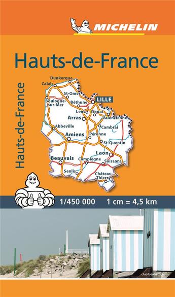 Couverture du livre « Mini hauts-de-france » de Collectif Michelin aux éditions Michelin