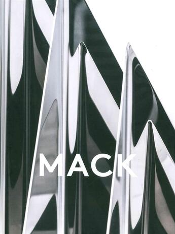 Couverture du livre « Heinz Mack » de Mathieu Poirier aux éditions Dilecta