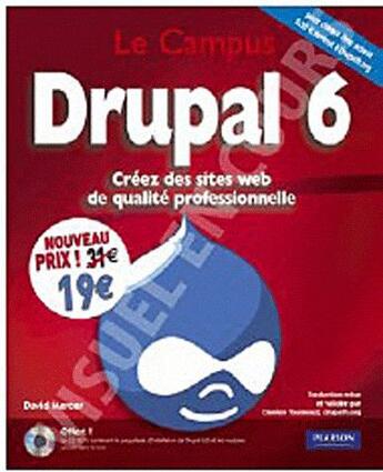 Couverture du livre « Drupal 6 » de David Mercer aux éditions Pearson