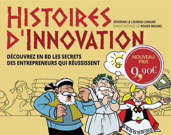 Couverture du livre « Histoires d'innovation » de Severine Le Loarne-Lemaire aux éditions Pearson