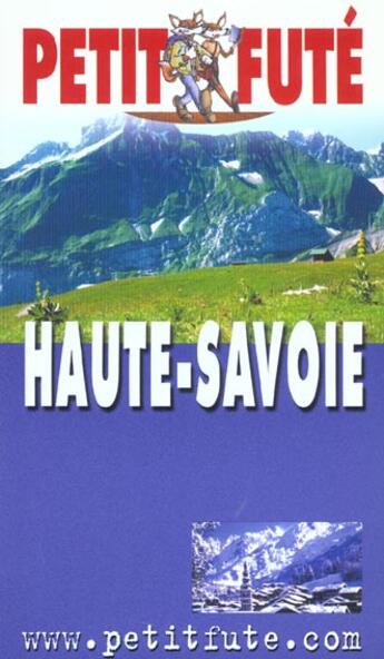 Couverture du livre « Guide petit futé ; départements ; Haute-Savoie (édition 2003) (édition 2003) » de  aux éditions Le Petit Fute