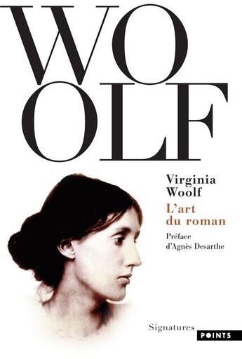 Couverture du livre « L'art du roman » de Virginia Woolf aux éditions Points