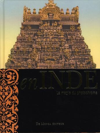 Couverture du livre « En inde » de Donzel C aux éditions Editions De Monza