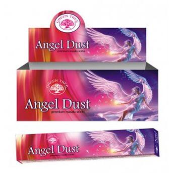 Couverture du livre « Encens green angel dust 15 grammes - lot de 12 » de  aux éditions Dg-exodif