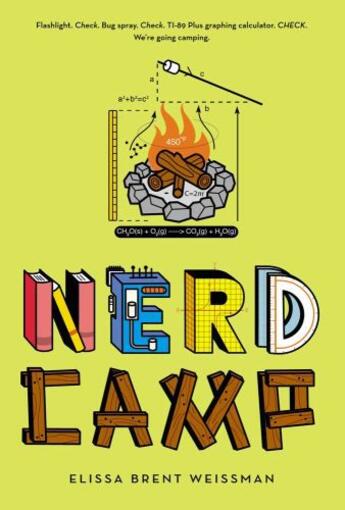 Couverture du livre « Nerd Camp » de Weissman Elissa Brent aux éditions Atheneum Books For Young Readers