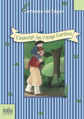 Couverture du livre « L'auberge de l'ange gardien » de Sophie De Segur aux éditions Gallimard-jeunesse