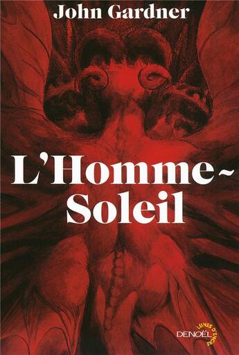 Couverture du livre « L'homme-soleil » de John Gardner aux éditions Denoel