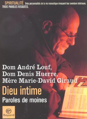 Couverture du livre « Dieu intime (d. huerre) » de  aux éditions Bayard