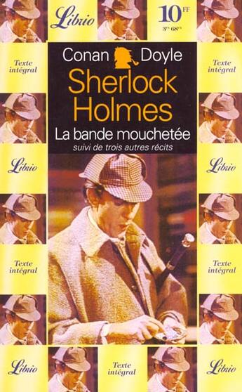 Couverture du livre « Quatre aventures de sherlock holmes - la bande mouchetee t1 » de Arthur Conan Doyle aux éditions J'ai Lu