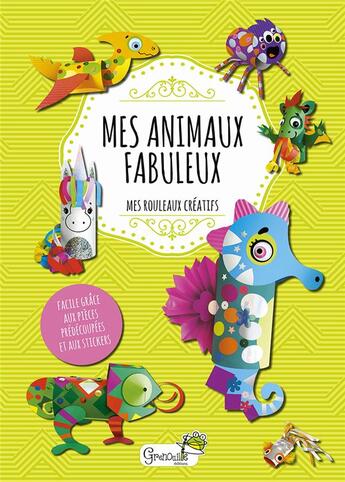 Couverture du livre « Mes animaux fabuleux » de  aux éditions Grenouille