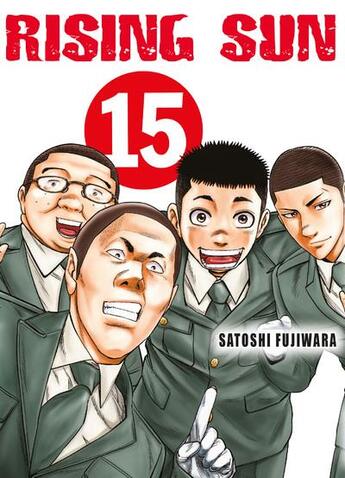 Couverture du livre « Rising sun Tome 15 » de Satoshi Fujiwara aux éditions Komikku