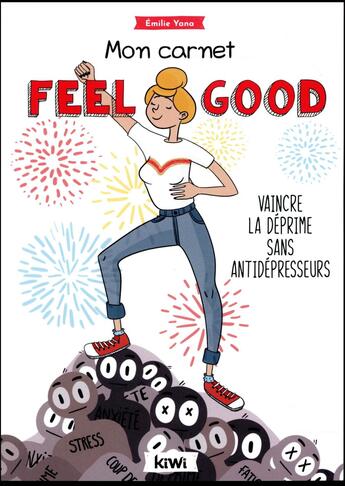 Couverture du livre « Mon carnet feel good » de Emilie Yana aux éditions Kiwi