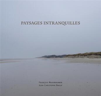 Couverture du livre « Paysages intranquilles » de Jean-Christophe Bailly et Francois Nussbaumer aux éditions Le Noyer